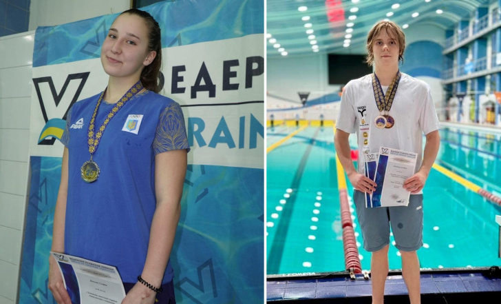 СОФІЯ ЛЕСНЯК ТА ЮРІЙ СВЕТЛИЦЬКИЙ – СРІБНА І БРОНЗОВИЙ ПРИЗЕРИ ЧЕМПІОНАТУ УКРАЇНИ 2026 З ПЛАВАННЯ